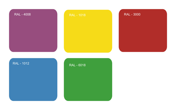 RAL Color choices