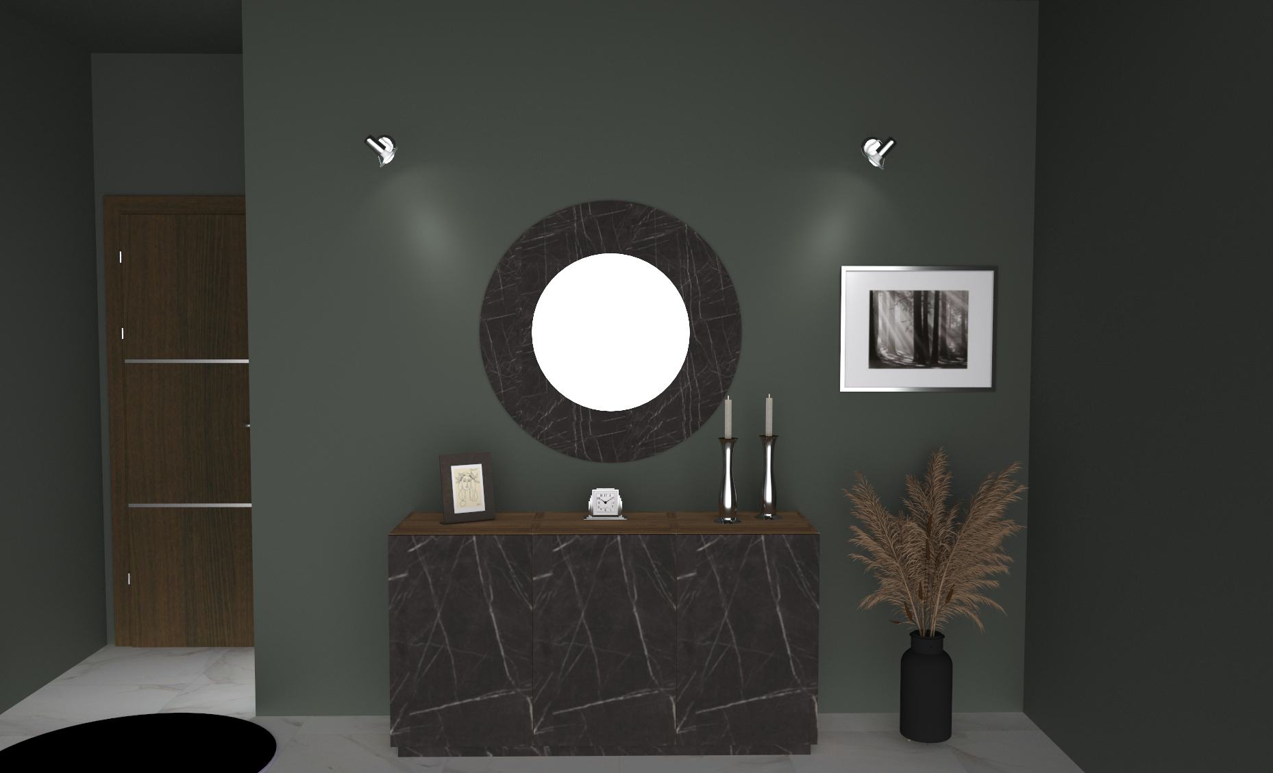 Κονσόλα Εισόδου ''Marble''