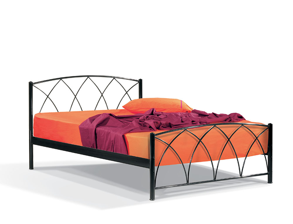 Metal bed "Ermis"