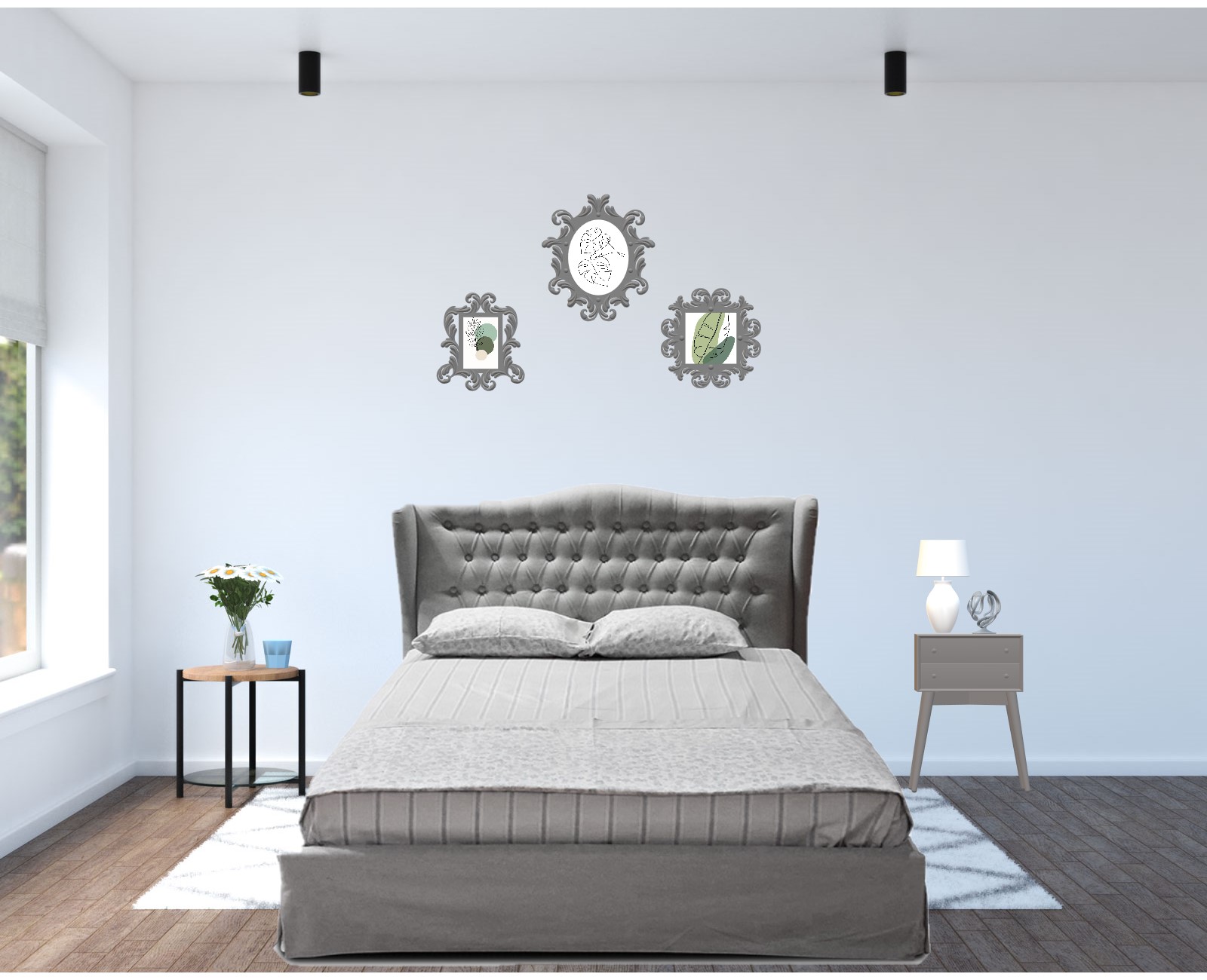 Dressed Bed "Hellen"