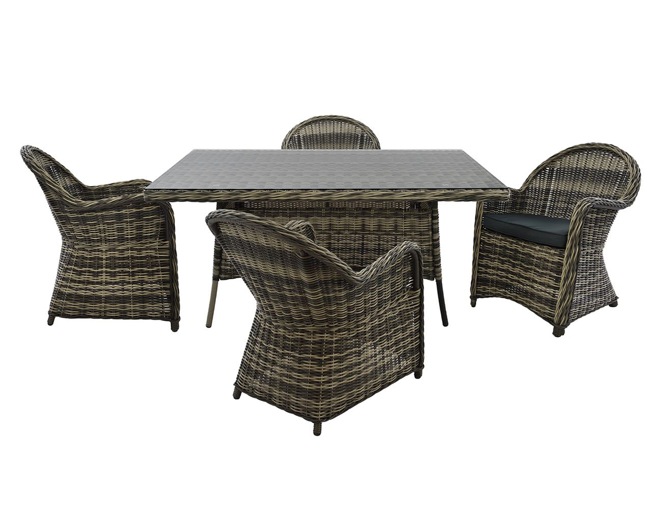 GARDEN'S TABLES AND CHAIRS WICKER